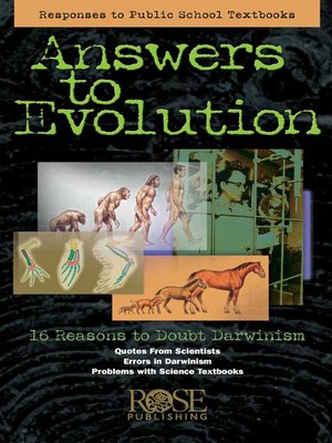 cover image of Answers to Evolution